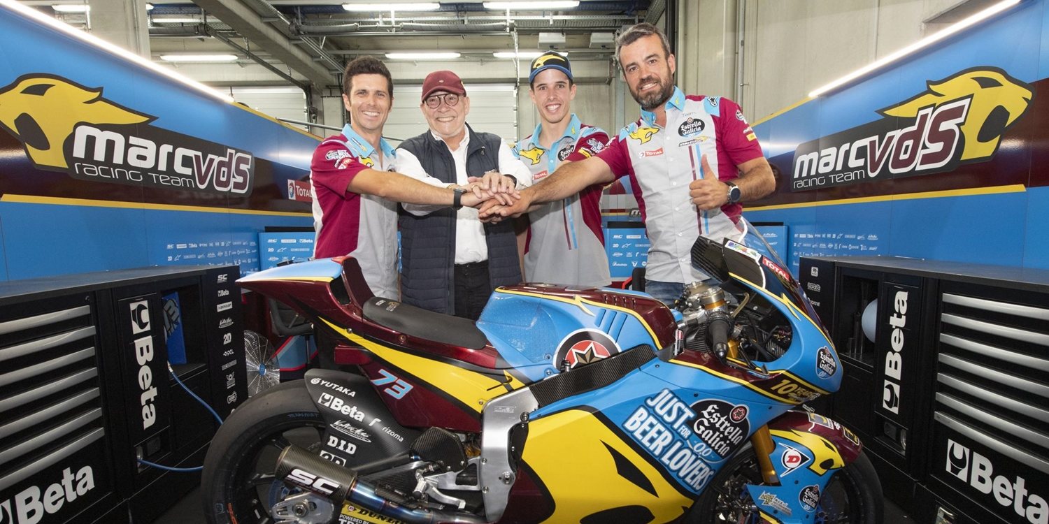 Álex Márquez renueva con el Estrella Galicia Team 0.0 Marc VDS