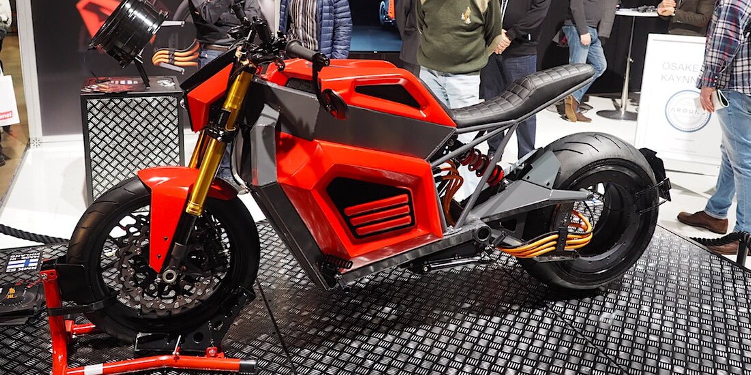 La motocicleta eléctrica RMK E2 ya es una realidad