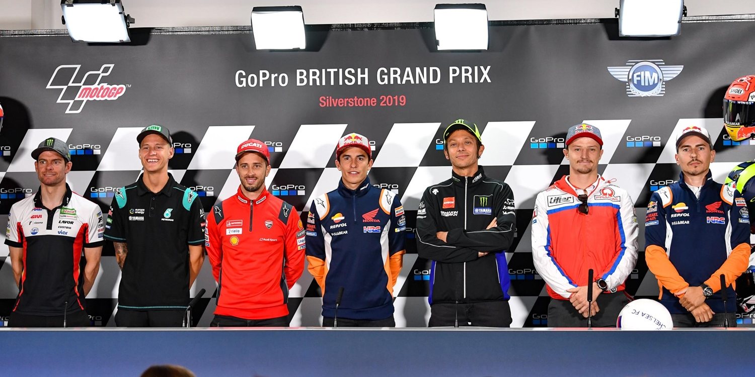 Rueda de prensa del GP de Gran Bretaña