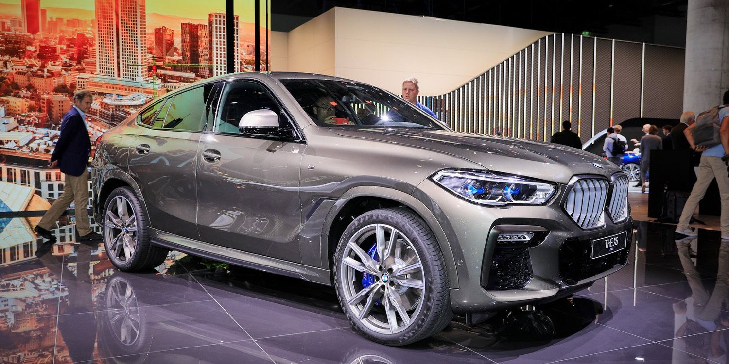 BMW mostró el X6 M50i en Frankfurt