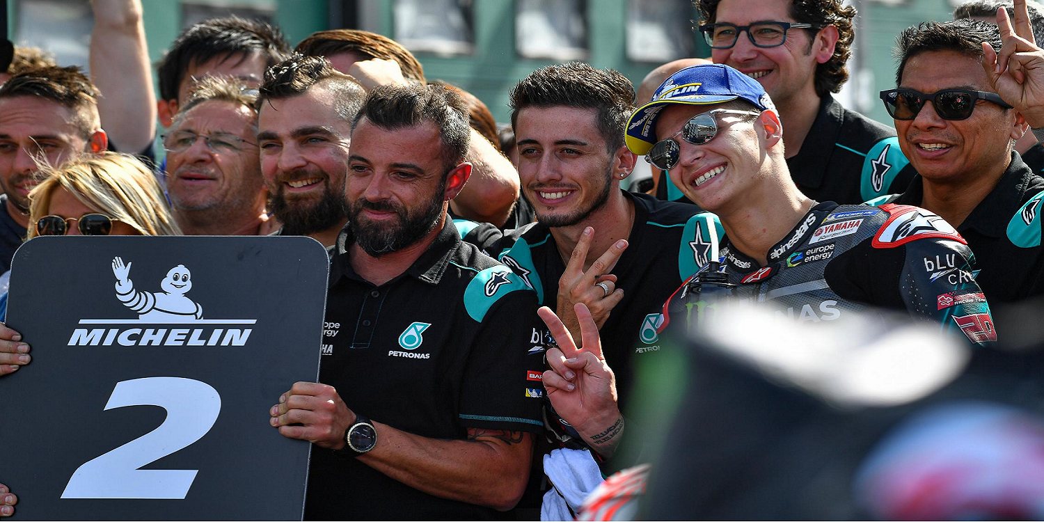 Fabio Quartararo: "¿Rabia? Pelear con un tipo que tiene siete mundiales es para estar muy contento"