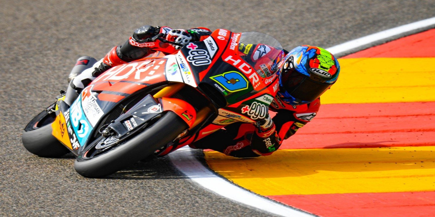 Jorge Navarro: "Estoy muy contento porque comenzamos el fin de semana cuesta arriba"
