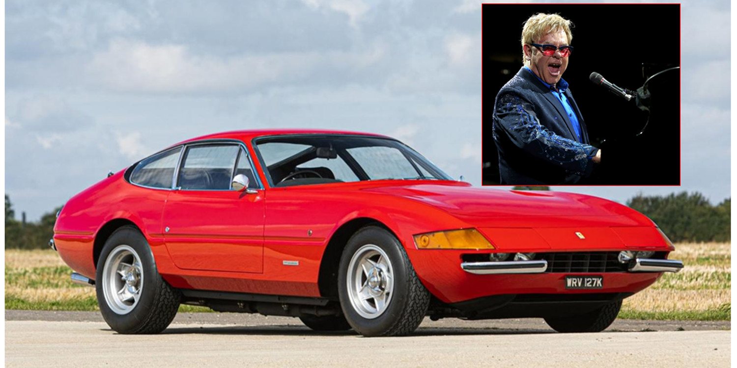 Ferrari de Elton John subastado