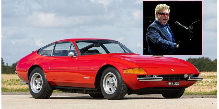 Ferrari de Elton John subastado