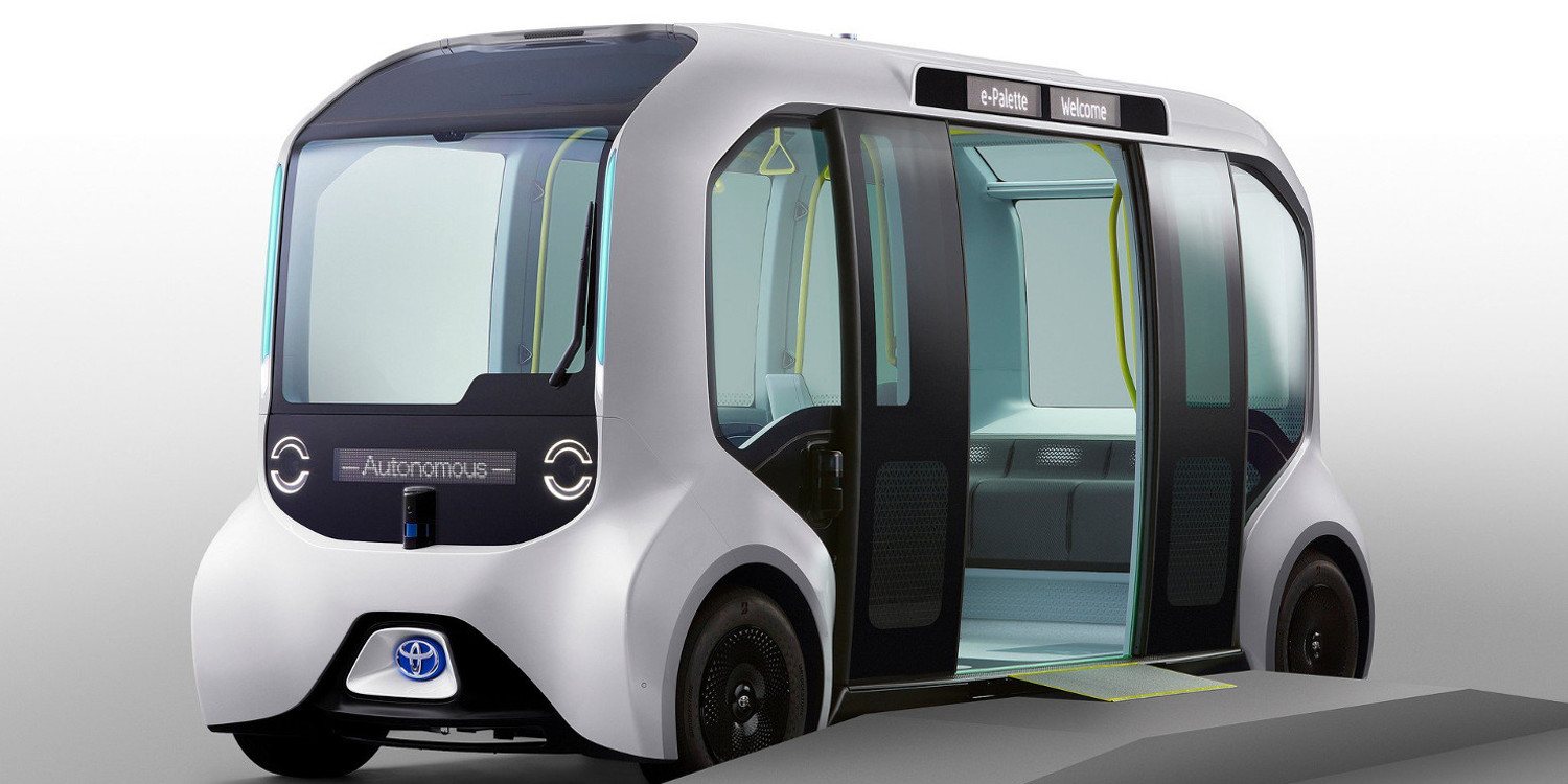 Toyota e-Palette actualizado para los Juegos Olímpicos de Tokio 2020