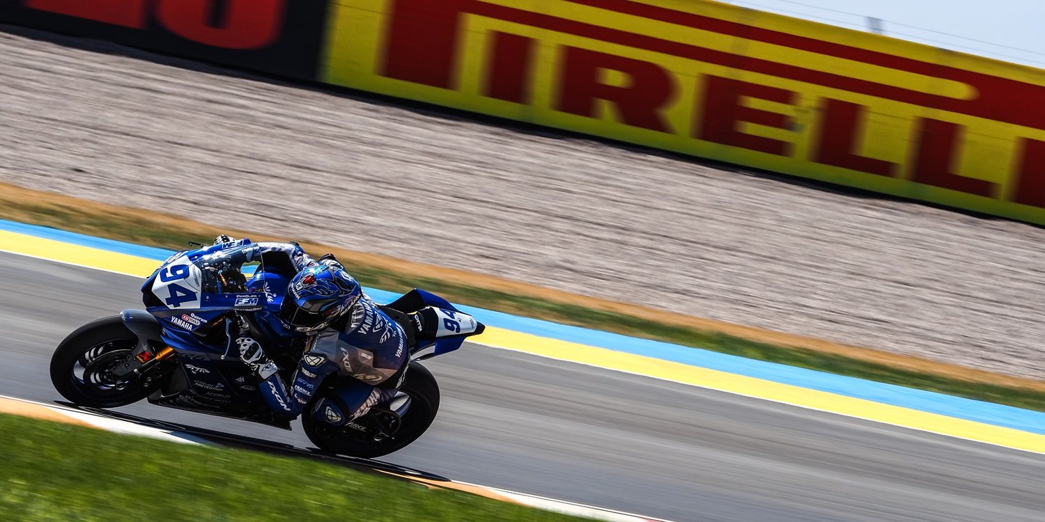 Corentin Perolari, al frente de los libres de WorldSSP