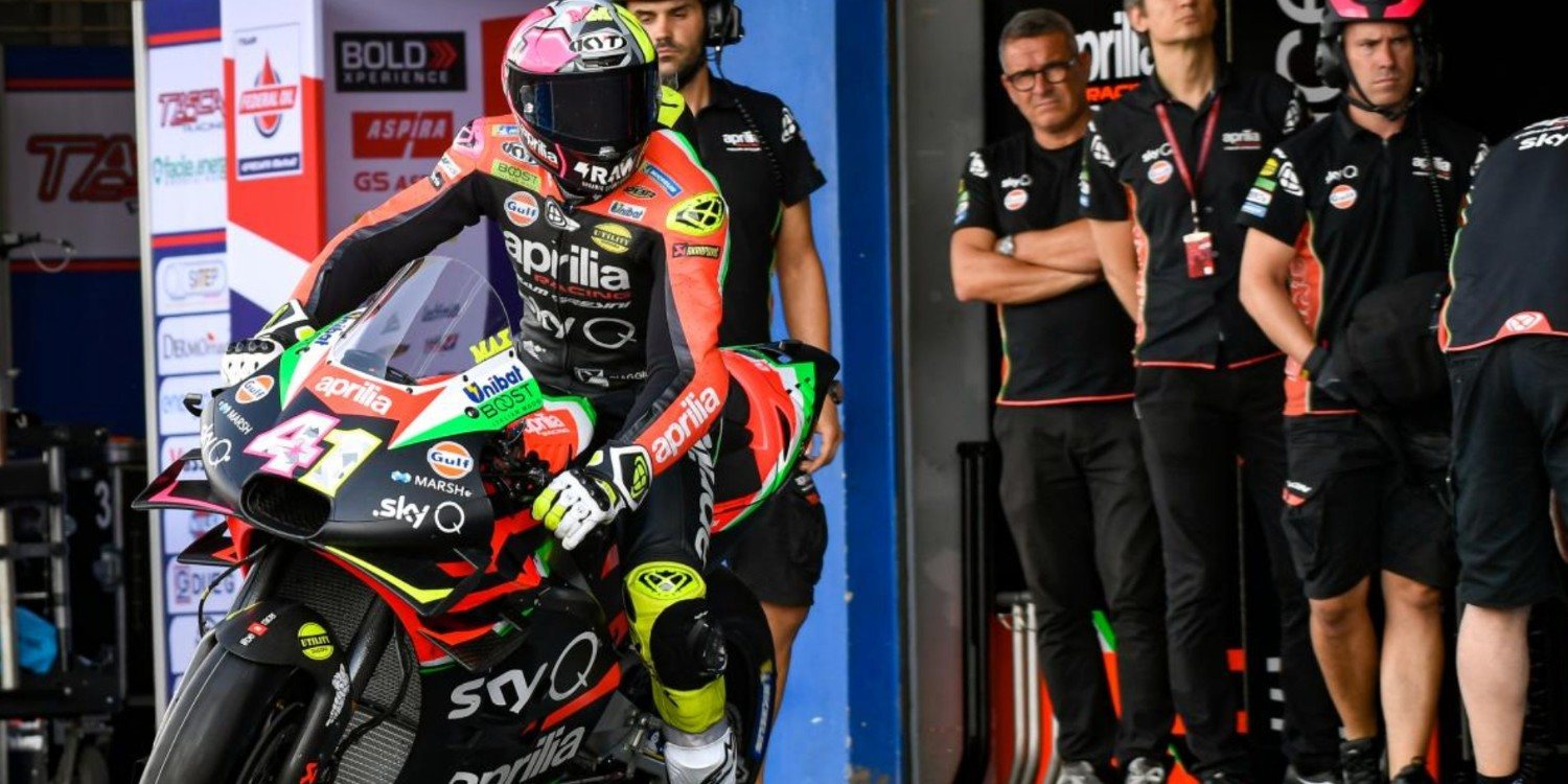 Aleix Espargaró: "Estoy deseando comenzar a trabajar con la moto nueva"