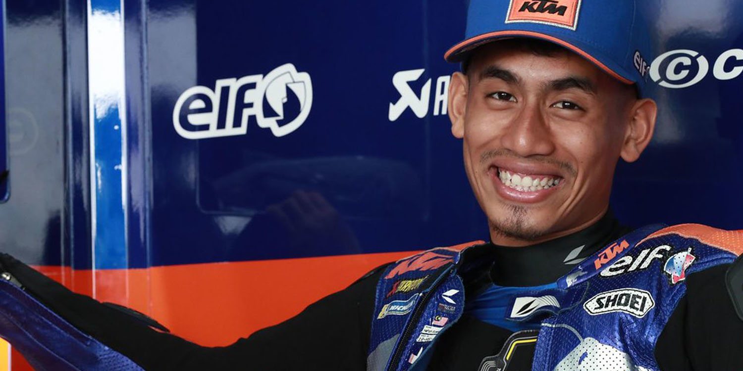 Hafizh Syahrin: "Espero tener un GP mejor en Motegi"