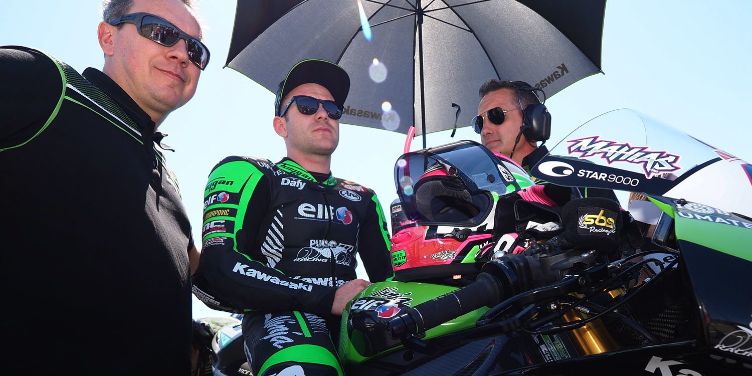Lucas Mahias y Phillipp Öettl, pilotos del Kawasaki Puccetti Racing en 2020