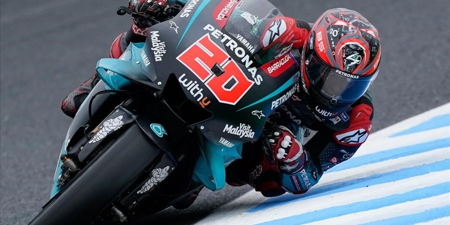 Fabio Quartararo: "Me siento muy seguro con la moto"