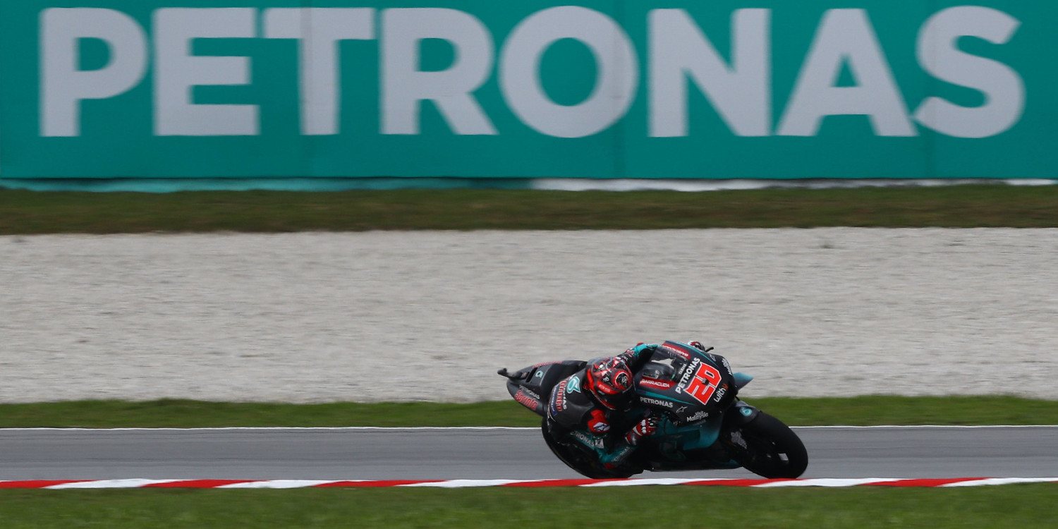 Fabio Quartararo lidera con récord los libres en Malasia