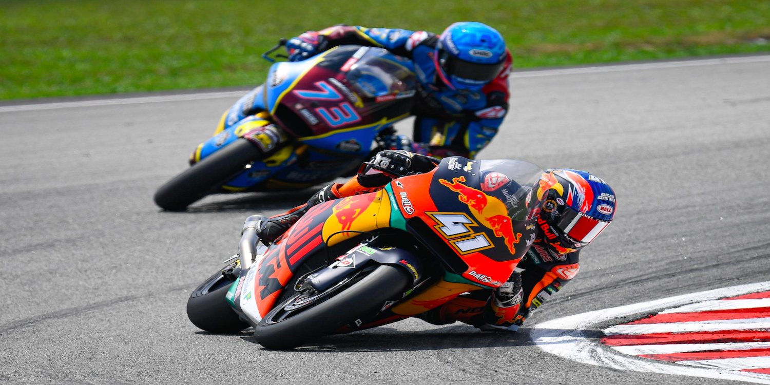 Brad Binder: "Hicimos todo lo que pudimos en el Gran Premio de Malasia, que fue conseguir el primer puesto"
