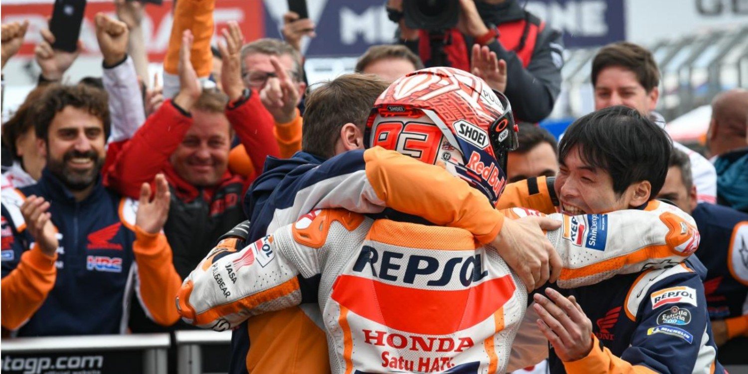 Marc Márquez: "Quiero seguir en Honda porque es mi familia"