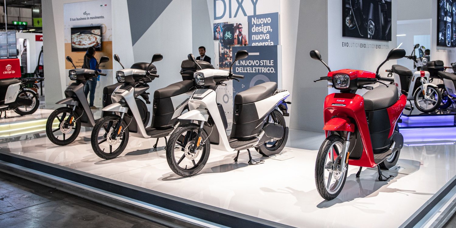 Askoll presenta su nueva gama de scooter eléctricos DIXY