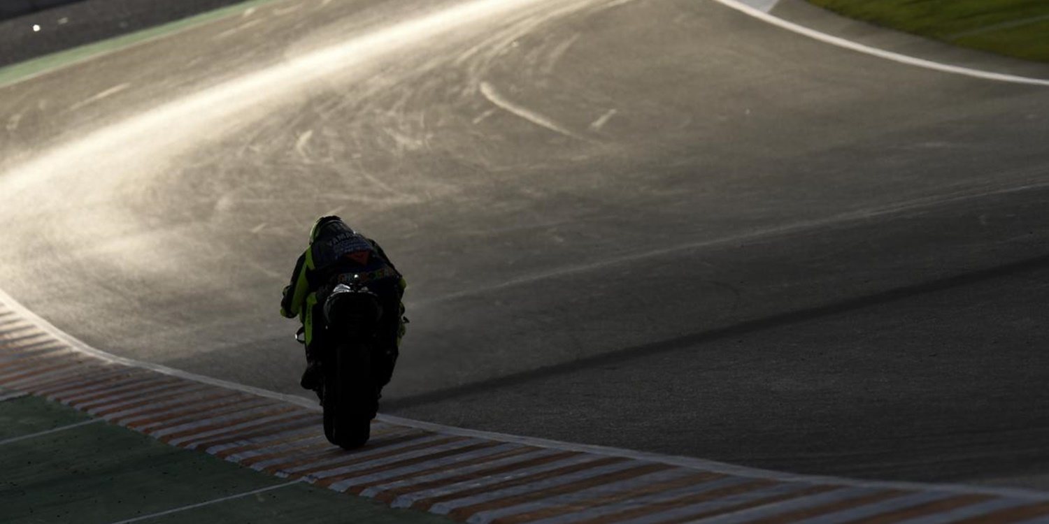 Valentino Rossi: "Antes de las caídas estaba siendo fuerte"