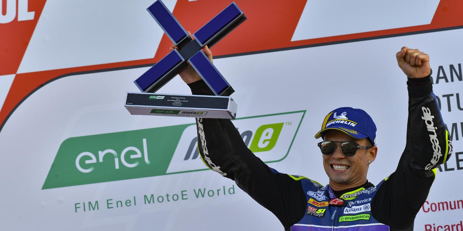 Eric Granado se hace con la penúltima carrera del año de MotoE