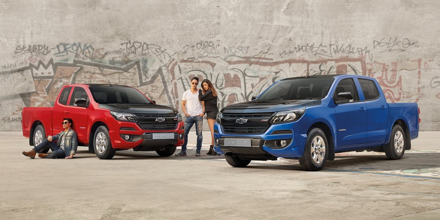 Chevrolet Colorado edición RS para Tailandia