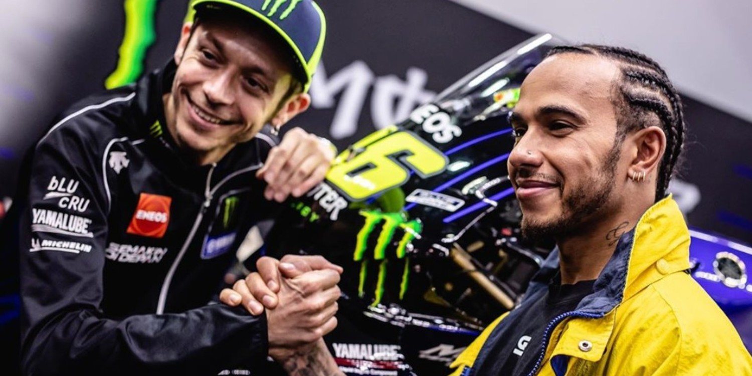 Hamilton y Rossi, el intercambio más esperado