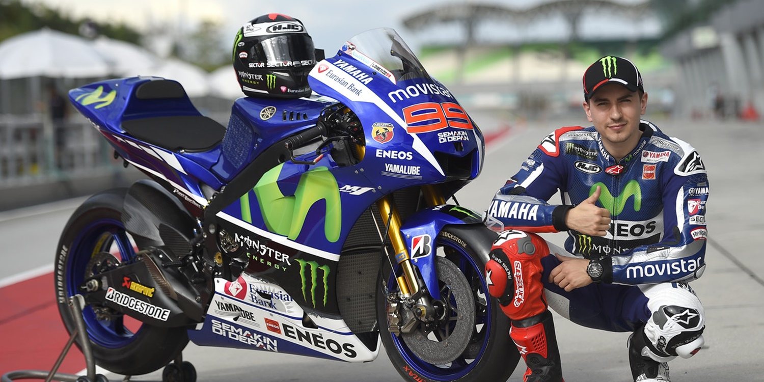 Jorge Lorenzo nuevo piloto probador de Yamaha Factory Racing