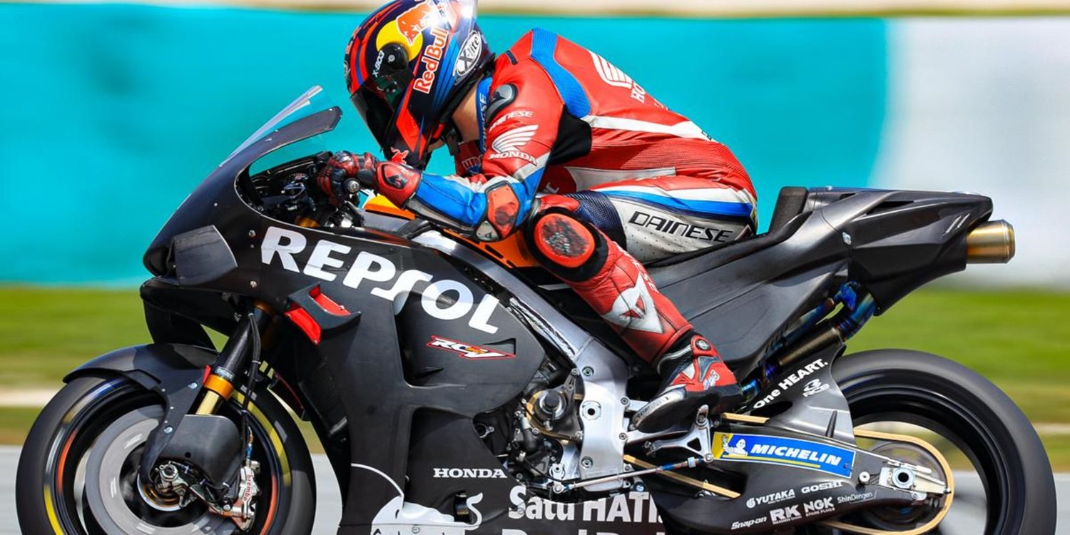 Stefan Bradl: "Honda ha traído muchos desarrollos nuevos, había muchas cosas y componentes diferentes para probar"