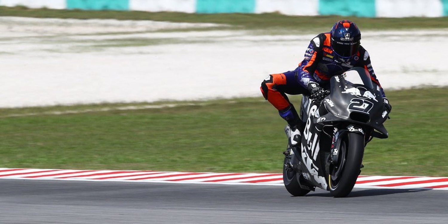 El Red Bull KTM Tech3 seguirá trabajando en las pruebas de Sepang para conseguir progresos