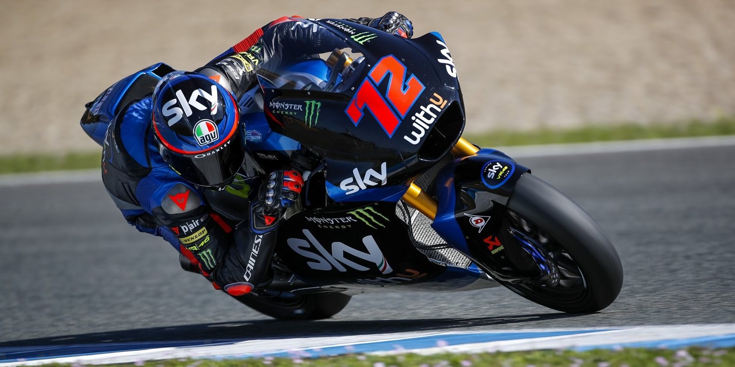 Marco Bezzechi lidera en el segundo día de test en Jerez