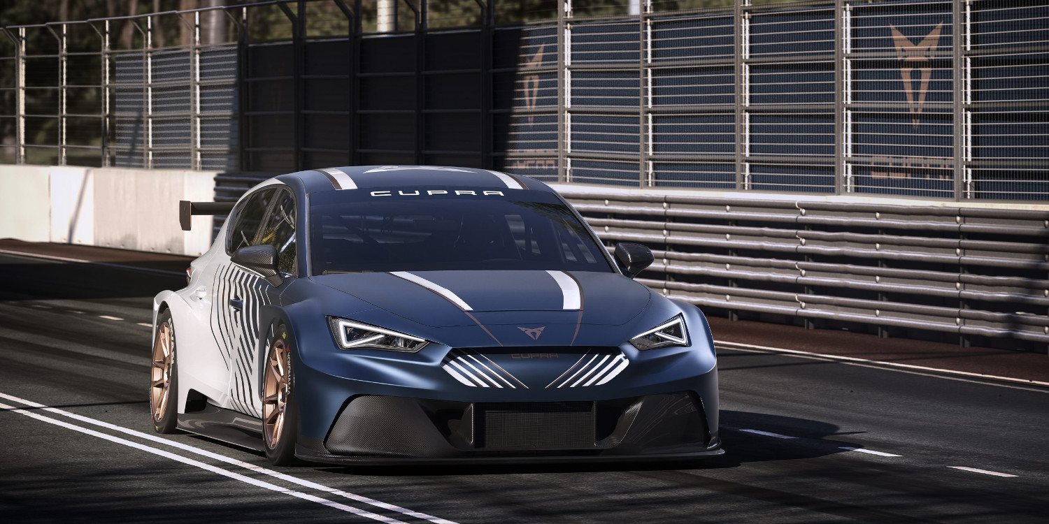 CUPRA presenta su coche para participar en el E-TCR
