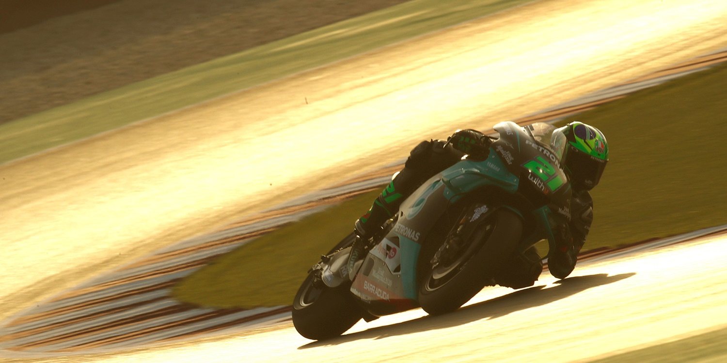 Franco Morbidelli: "Tuve buen ritmo con el neumático medio"