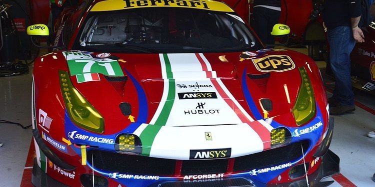 AF Corse recupera su victoria de Shanghái