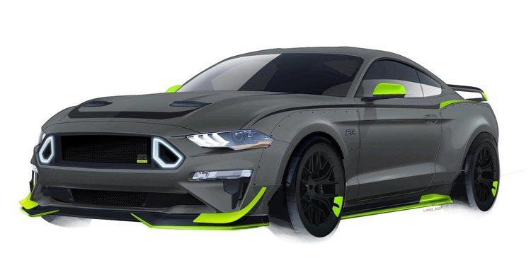 El Ford Mustang RTR de 750 hp