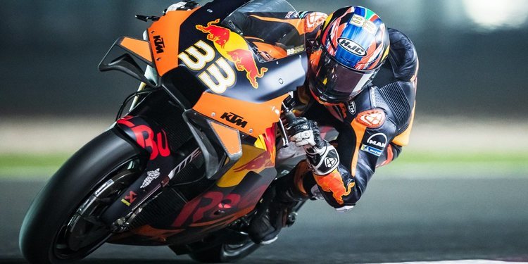 Brad Binder: "El primer día fue un poco aterrador"