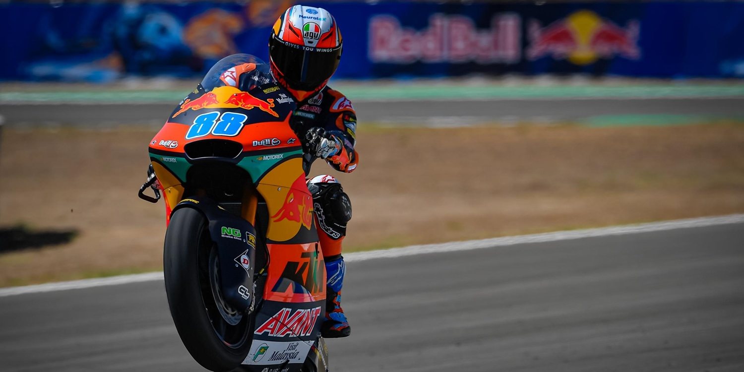 Los protagonistas de Moto2 valoran la sesión de clasificación