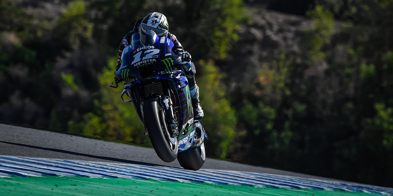 Maverick Viñales y Takaaki Nakagami lideran el viernes en Jerez