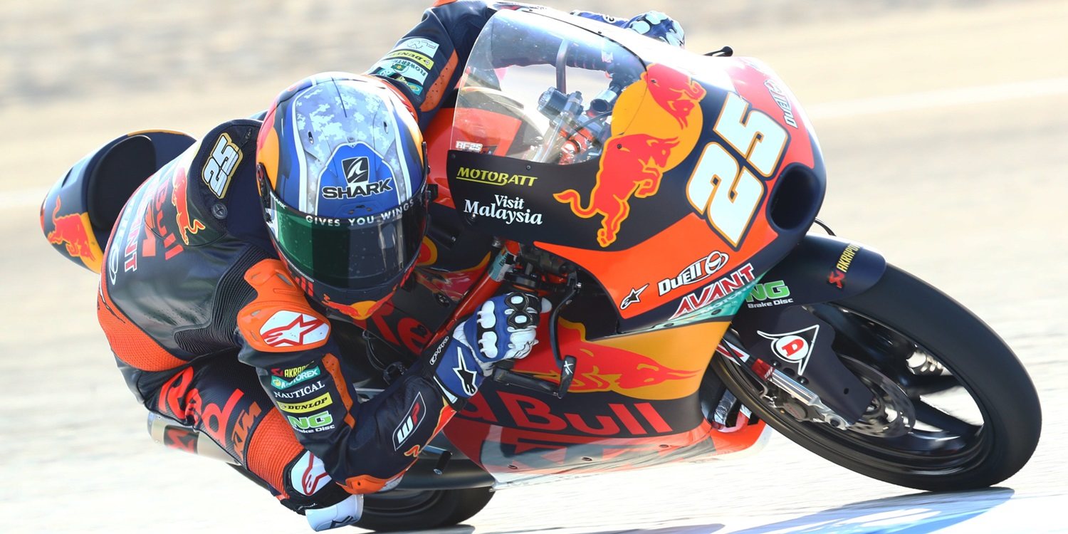 Los pilotos de Moto3 hablan tras el viernes en Jerez