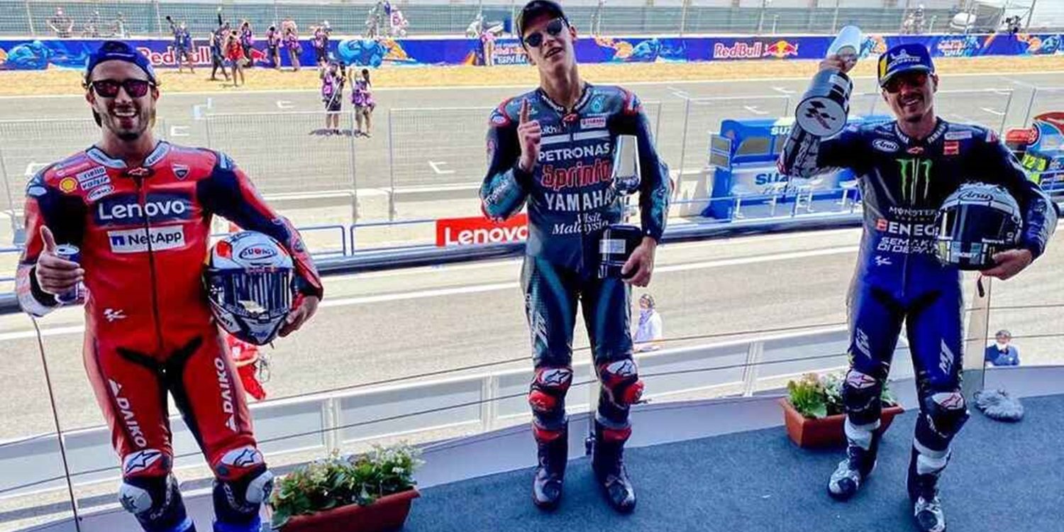 Los pilotos oficiales de Honda, Yamaha y Ducati hablan antes de Brno