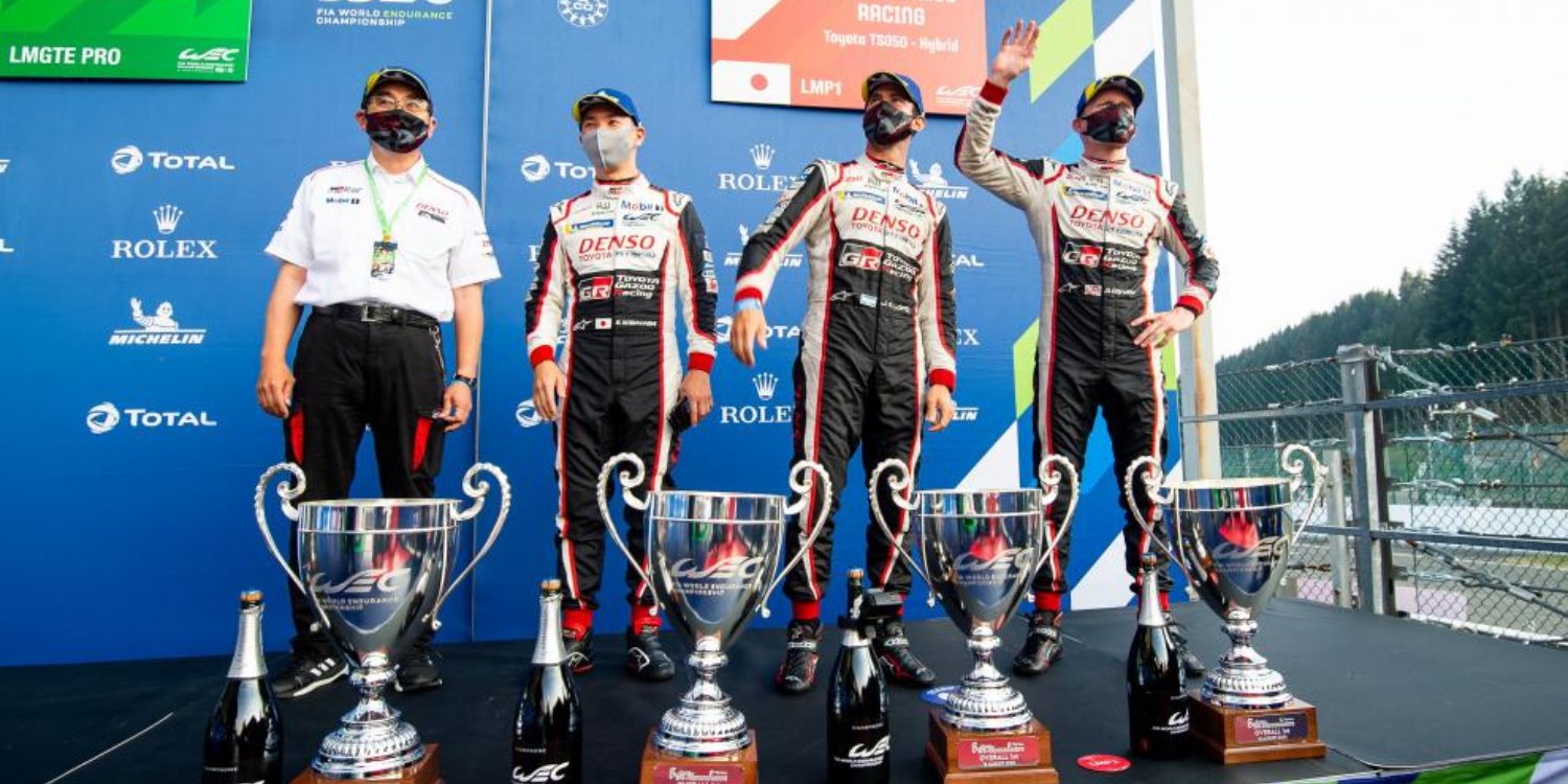 El Toyota de Pechito López venció en las 6 Horas de Spa