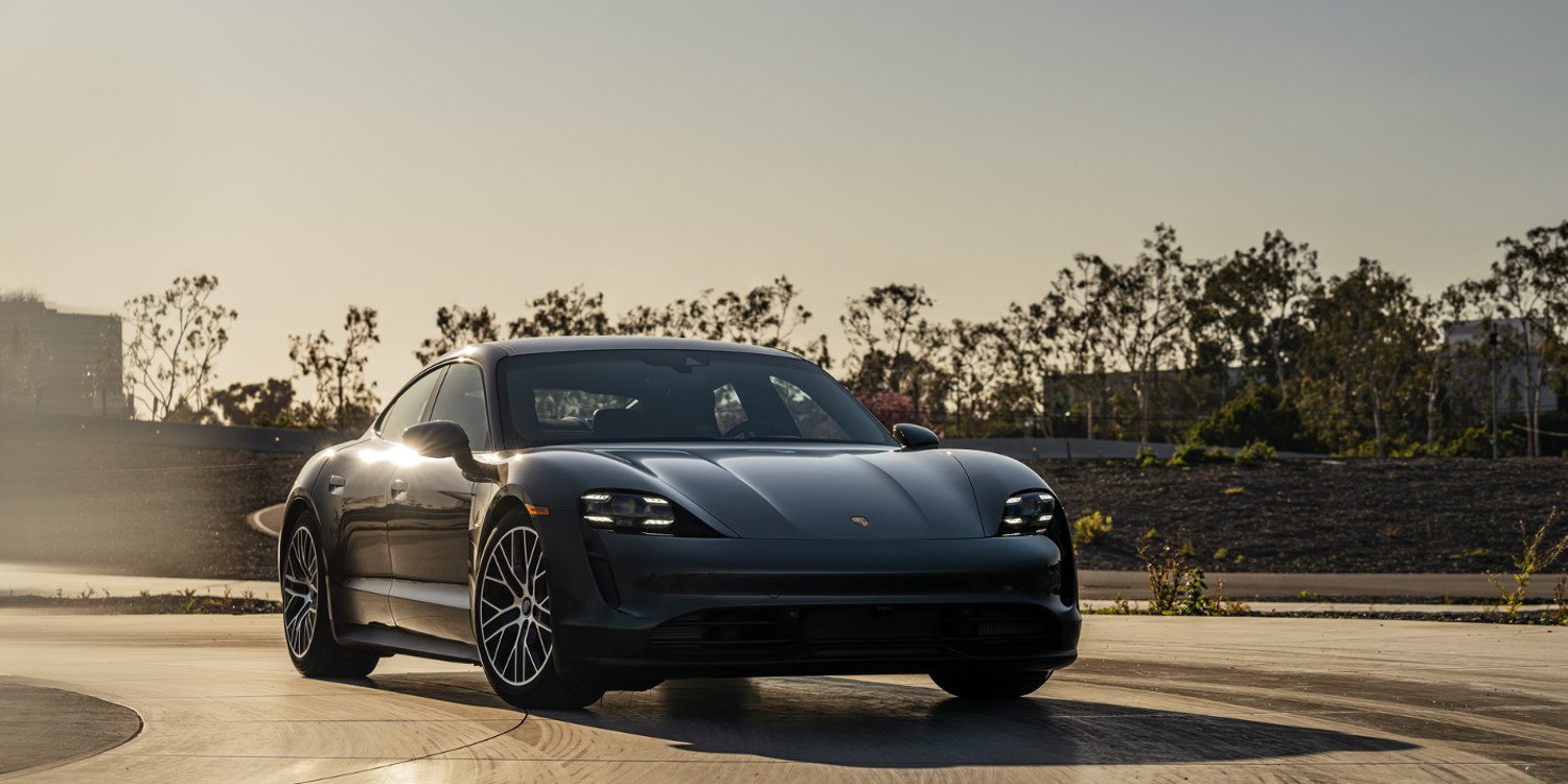 Porsche presentó un renovado Taycan 2021