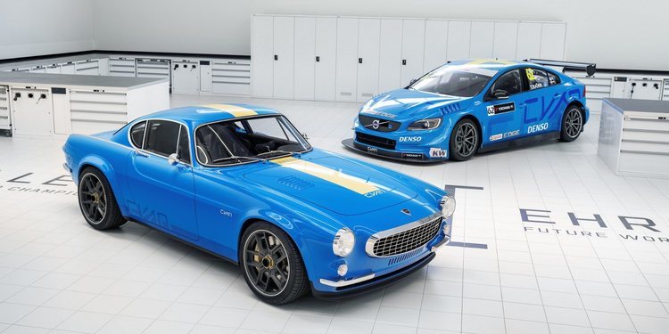 Volvo presentó el P1800 Cyan