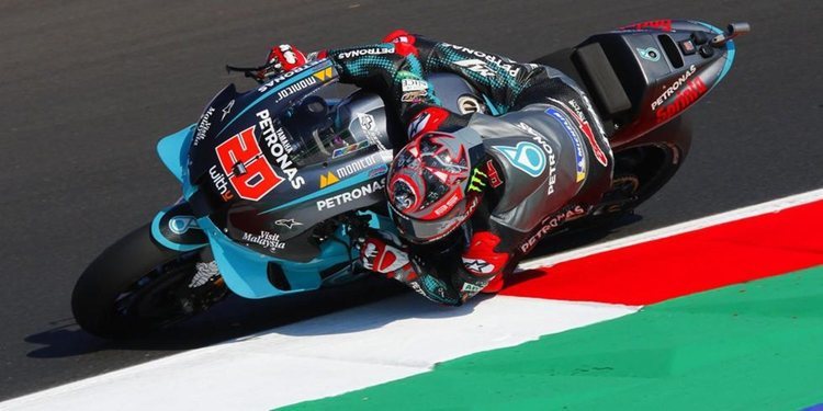 Quartararo lidera el viernes en Misano y Yamaha sonríe