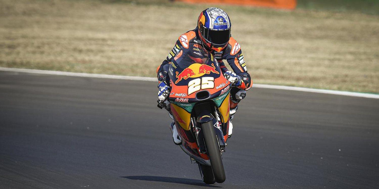 Raúl Fernández logra su tercera pole en Moto3
