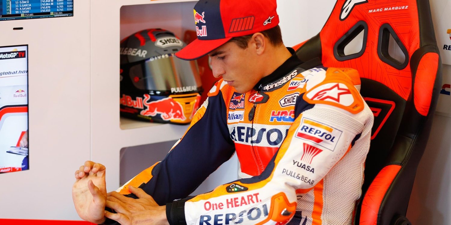 Marc Márquez: "Parece que nadie quiera este mundial"