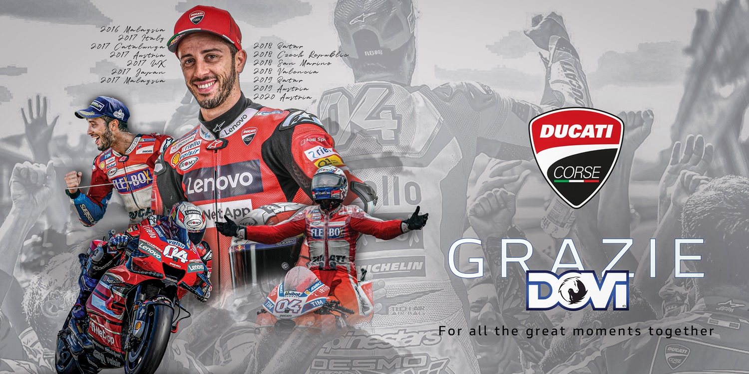 Andrea Dovizioso carga contra Ducati y Gigi Dall'igna