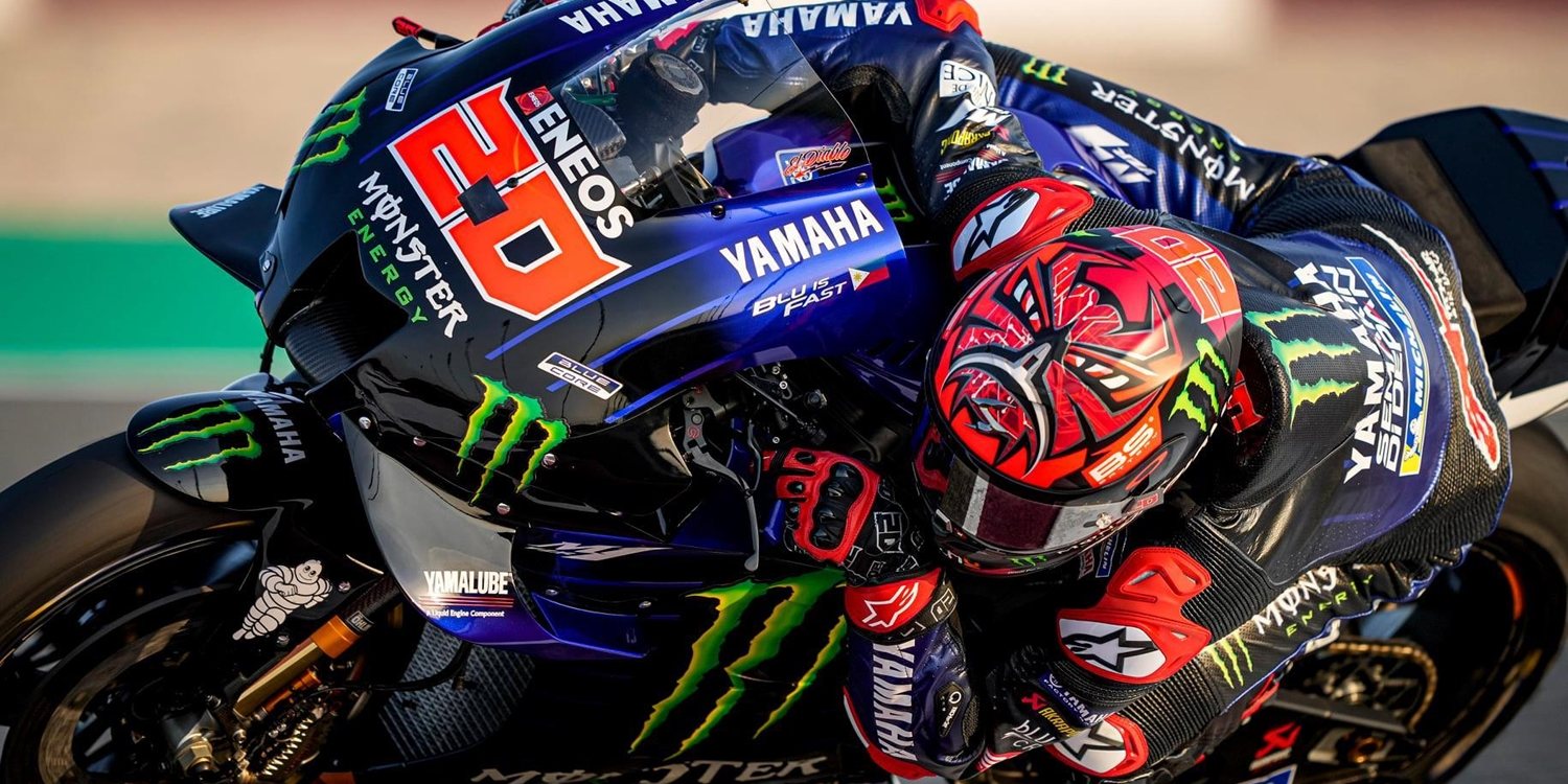 Fabio Quartararo lidera el test en Qatar