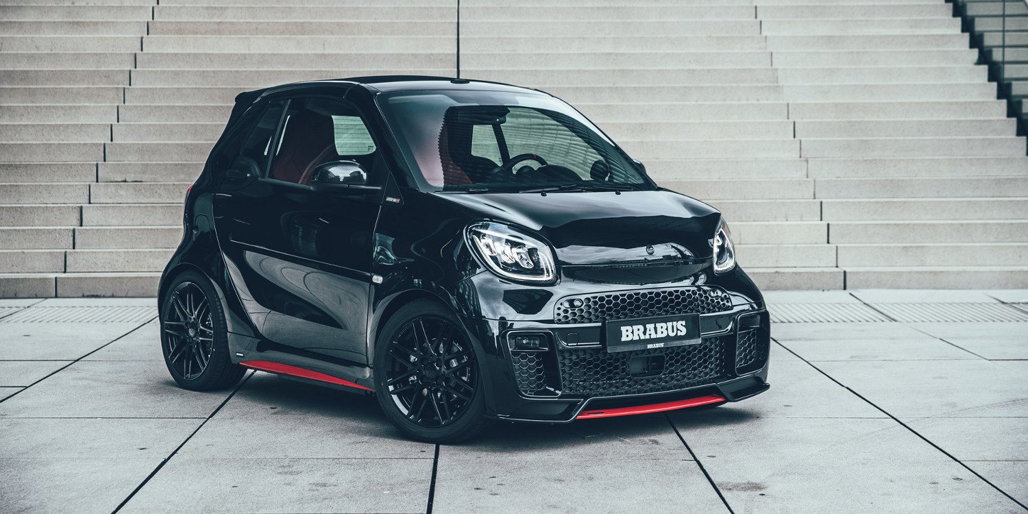 Brabus mostró el nuevo Smart Brabus 92R