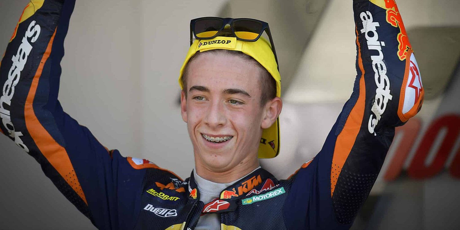 Pedro Acosta, sobre la caída en Le Mans: "Cuando me he relajado es cuando me he caído"
