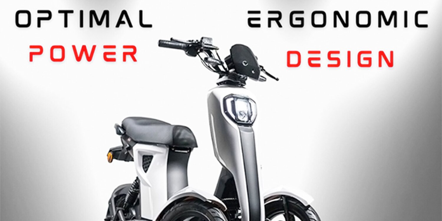 Nuevo Leaf D05 el scooter eléctrico de tres ruedas