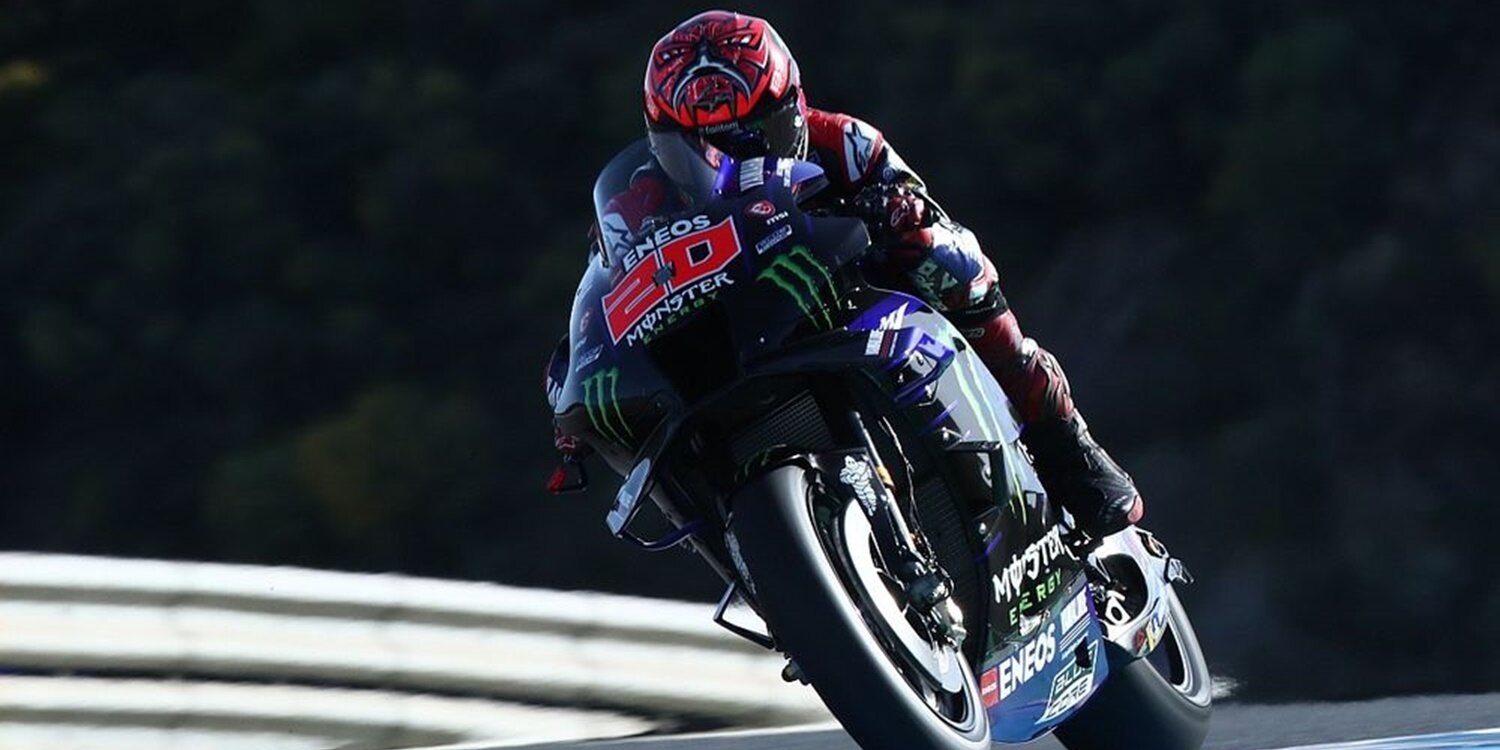 Domina Quartararo y caída doble de Márquez