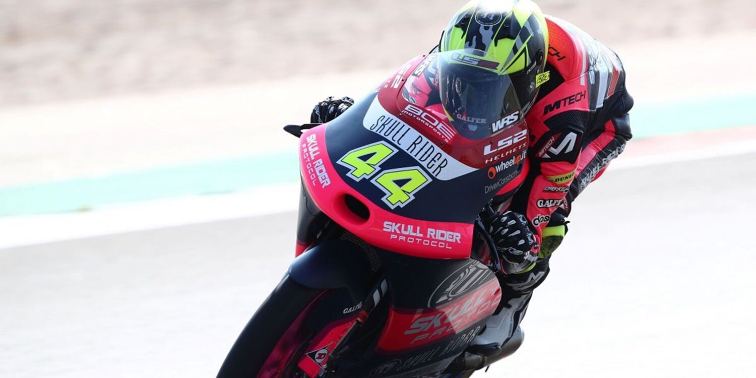 David Muñoz lidera un viernes sobre agua en Assen
