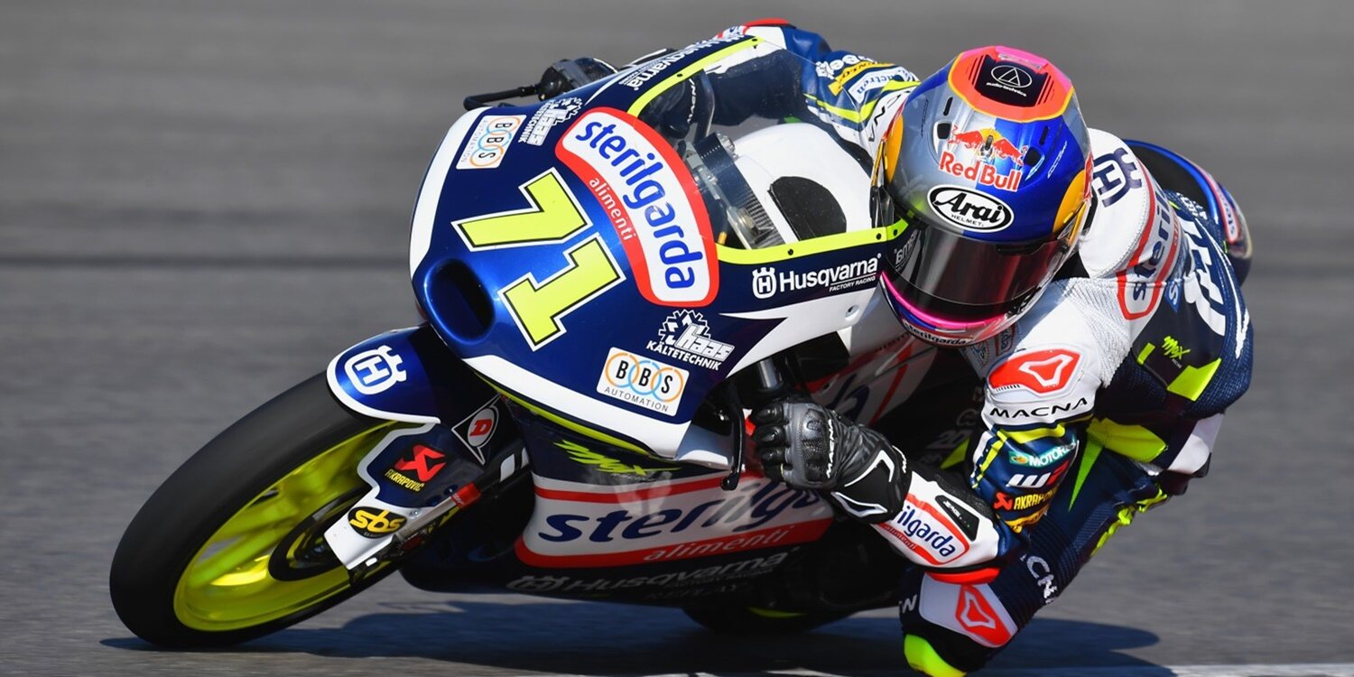 QP Moto3: Sasaki sorprende, Guevara en primera fila