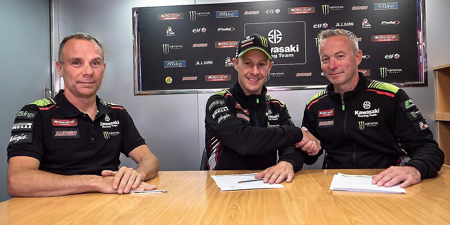 Jonathan Rea prolonga su vínculo con Kawasaki hasta 2024